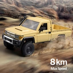 1:12 MN Model MN82 RC Car 2.4G RTR Version 4WD 280 Motor Proportional Off-Road Remote Control Crawler Toys For Boys Gifts
