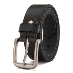 Genuine Leather For Men's High Quality Buckle Jeans Cowskin Casual Belts Business Cowboy Waistband Male Fashion Designer
