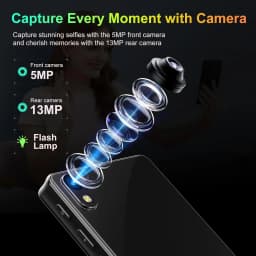 32GB/96GB MP3 Player with Bluetooth and Camera, Android 13 with 4" Touchscreen and Speaker, 4GB RAM & 32GB ROM with Spotify