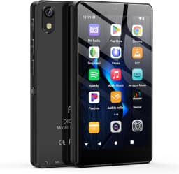 32GB/96GB MP3 Player with Bluetooth and Camera, Android 13 with 4" Touchscreen and Speaker, 4GB RAM & 32GB ROM with Spotify