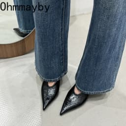 Fashion Pointed Toe Thin Heel Women Office Pumps Shallow Slip On Party Dress Shoes 2026 New Spring Autumn Commuter Footwear