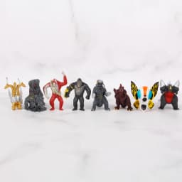 24pcs/set Godzilla vs King Kong Figure Model Toys 17cm