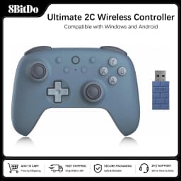 8BitDo Ultimate 2C Wireless Gaming Controller New Color Gamepad Joystick for PC Windows 10/11 Steam Deck Raspberry Pi Android