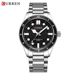 CURREN 8450 Military Sport Watch Men's Night Light Waterproof Steel Strip Quartz Men's Business Leisure Watch Relogios Masculino