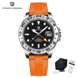 2026 PAGANI Design New Men's Automatic Mechanical Watches GMT Watch 42mm Sapphire Stainless Steel Waterproof Watch Reloj Hombre