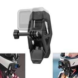 Universial Motorcycle Helmet Chin Bracket Mounts Clip for DJI Osmo Action 5pro 4 Gopro 13 12 11 10 Insta360 Camera Accessories