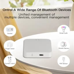 Bluetooth Gateway Hub Smart Home Bridge Support Fingerbot Tuya Bluetooth Device Smart Life App Remote Control Mesh Bridge
