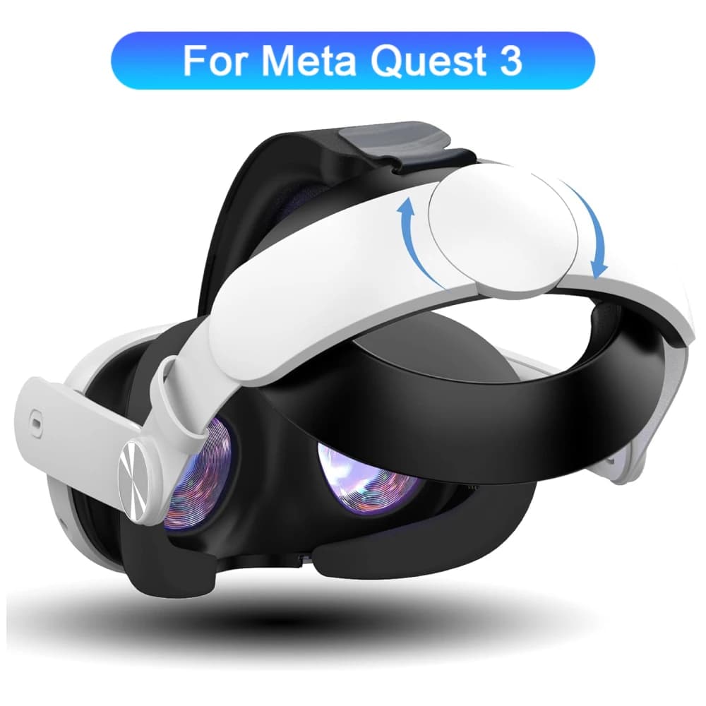 Adjustable Head Strap for Meta Quest 3S VR Headset Replacement Elite Strap Enhanced Comfort for Meta Quest 3 Accessories