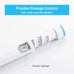 10pcs Disposable Pen Injector with 3ml Cartridges Set Portable Insulin Injection Pens Peptide Pen Dose Control Injection Pens