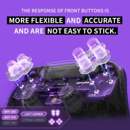 eXtremeRate for ps5 Controller BDM-040/BDM-050/060 Whole Clicky Kit V2, Shoulder Face Dpad Buttons
