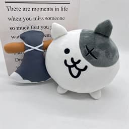 Cartoon The Battle Cats Plush Doll Nyanko Great War Stuffed Toy Soft Animal Kitten Plushie Figures for Kids Fans Birthday Gifts