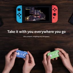 8BitDo Micro Bluetooth Gamepad Pocket Mini Controller For Nintendo Switch/Switch2/Android/Raspberry/iOS/PC Gamepad Keyboard Mode
