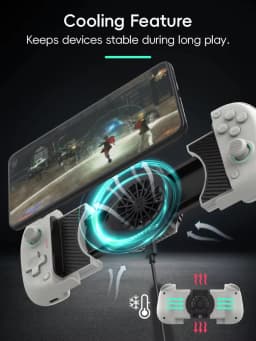 DATA FROG X3 Wireless Controller for Android Game Controller for Samsung Galaxy for PUBG Mobile