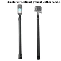 Carbon Fiber Selfie Stick Camera Extension Ultra Long Invisible Extension Stick Selfie Stick