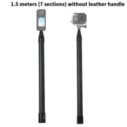 Carbon Fiber Selfie Stick Camera Extension Ultra Long Invisible Extension Stick Selfie Stick