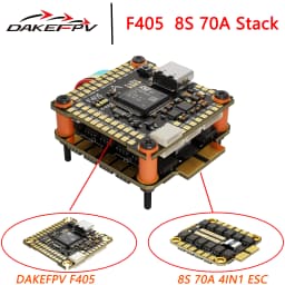 DAKEFPV F405 V3 Flight Control FC 3-8S 60A 70A ESC F405 STACK 30.5x30.5mm ICM42688 Gyro For Remote Control FPV Racing Drone