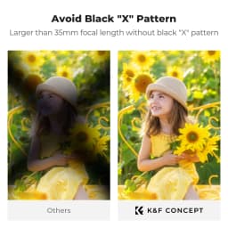 K&F Concept 3in1 Filter ND CPL 1/4 Black Diffusion Filter ND2-ND32 1/4 Black Mist Pro Filter Multifunction Filter 67mm 37-82mm