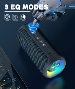 Ortizan X8 Pro Waterproof Bluetooth Speaker Portable Powerful Sound Box Bass Boost Dual Pairing True Wireless Speaker TF/AUX in
