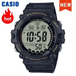 Casio Men's Large Dial Multi-Function Electronic Watch Simple Clear Display AE-1500WHX-1A/3A