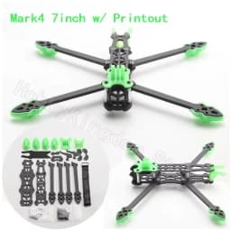 Mark4 5inch FPV Carbon Fiber Frame 225mm Wheelbase 5mm Arm Freestyle Long Range Frame for RC Quadcopter Racing Drone