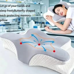 Adult Memory Cotton High Pillow Cervical Spine Protection Special Design Sleep Aid for Men And Women Deep Sleep