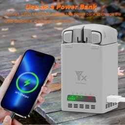 65W Intelligent Battery Charger for DJI Lito 1/Lito X1 Drone Battery Charger Accessory