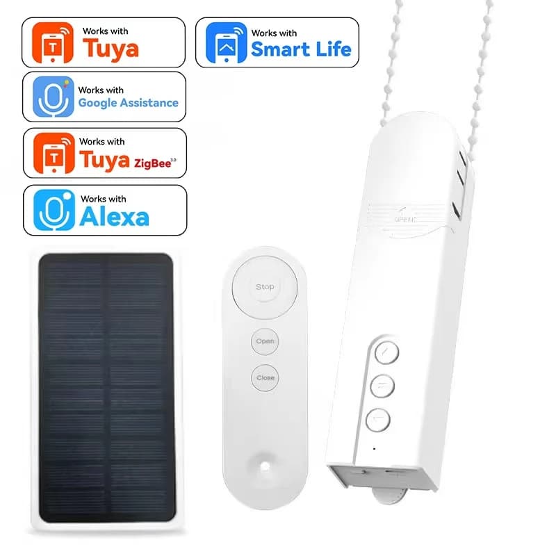 Smart Motorised Blind for Zigbee Automatic Electric Roller Shutter Shadows Robot Driver for Tuya App Google Home Alexa Voice