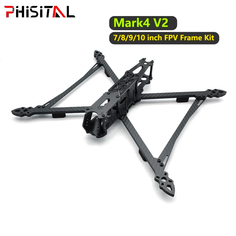 Mark4 V2 Mark 4 7 Inch/8 Inch/9 Inch/10 inch FPV Racing Drone Quadcopter Freestyle DIY Frame Kit Assembly Kits Parts