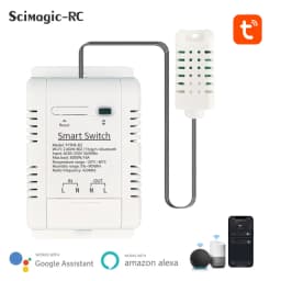 Tuya Wifi Smart Temperature Humidity Switch Monitoring Electricity Statistics Relay Timing Intelligent Thermostat Probe Sensor