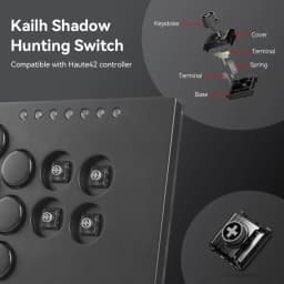 Haute42 Kailh Low Profile Shadow Hunting Switch For Hitbox Controller Mechanical Keyboard 2.0mm Linear Silent Switch For Hitbox