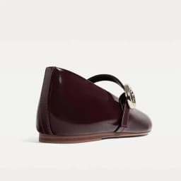 PU Leather Flats Mary Janes Shoes Women Spring Autumn Elegant Red Buckle Strap Shoes Ladies Shallow Casual Streetwear Loafers