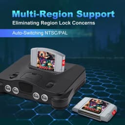 Game Cart For Nintendo 64 Console N64 Game Cartridge With 32GB TF Card 5000 In 1 Games Cassette No Region Restriction