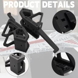 DIY Wall Mount Bracket For Lego Republican Assault Crossesr 75367 Building block Wall Display Bracket