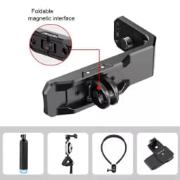 Magnetic Mount Adapter For Insta360X5/4 Horizontal And Vertical Shooting Bracket For Insta X5 Sports Camera Accessories L-Shaped
