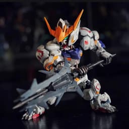 Barbatos Mgsd Assembly Model Kit Action Figures Comes With Water Decals Free Display Stand Desktop Decoration Boys Surprise Toys
