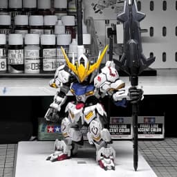 Barbatos Mgsd Assembly Model Kit Action Figures Comes With Water Decals Free Display Stand Desktop Decoration Boys Surprise Toys