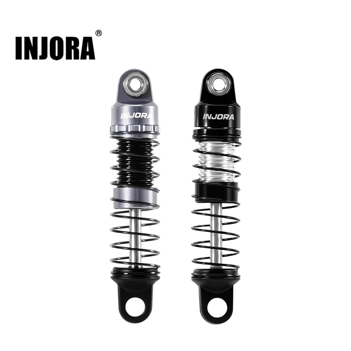 INJORA Aluminum 26mm Oil Shocks for 1/30 Axial SCX30