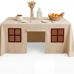 Large Tablecloth Game Room Children's Desk Castle Cover Tablecloth Tent Suitable For Restaurants, Birthdays, Indoor And Outdoor