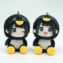 TreasuringU Gugu Gaga Plush Toy Cute Penguin Gugugaga Stuffed Doll Cartoon Meme Animal Plushie Bag Decor Birthday Gift