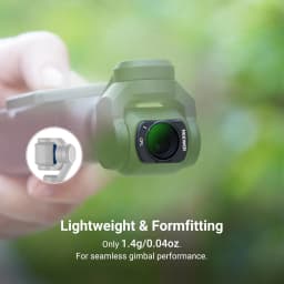 NEEWER ND & CPL Filter Set ND16 + ND64 + ND256 + Circular Polarizing Action Camera Lens Filter Accessories for DJI Osmo Pocket 3