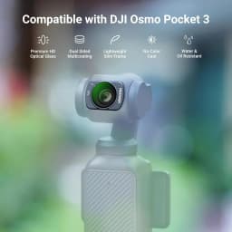 NEEWER ND & CPL Filter Set ND16 + ND64 + ND256 + Circular Polarizing Action Camera Lens Filter Accessories for DJI Osmo Pocket 3