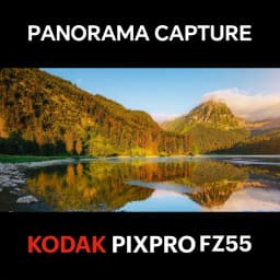 KODAK PIXPRO FZ55 16MP Digital Camera 5X Optical Zoom 28mm Wide Angle 1080P Full HD Video 2.7" LCD Vlogging Camera