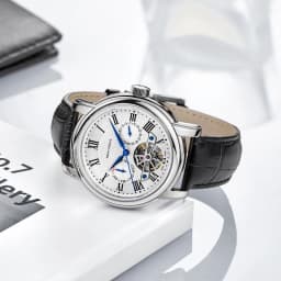 2026 New Seagull Men's Watch Automatic Mechanical Wristwatch Multi-Function Hollow Flywheel Business Simple Watch D819.622