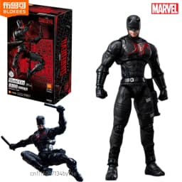BLOKEES New Marvel Building Blocks Man Beyond Edition Daredevil Theater Assembled Model Figurines Toy Collection Gifts