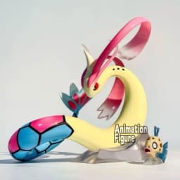 3-12cm Anime Pokemon Figure Milotic Evolutionary Combination Action Figures Pvc Collection Model Toys for Gifts