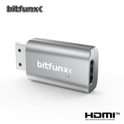 Bitfunx MINI DC Adapter VGA to HDMI™ HDTV Video Audio Converter for DreamCast Game Console All Version