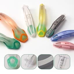Califed TPE Non-inflatable Laryngeal Mask Airway Compatible With Igel Sterilized LMA Emergency Supraglottic Airway Device