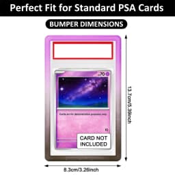 12-Pack TPU Slab Protector Graded Guard Bumper Guard for PSA Graded Color Glitter Limited Edition 12 Color Combination