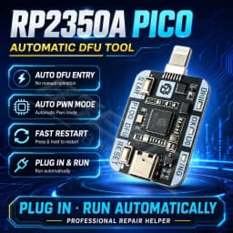 RP2350 USB A RP2350A Dedicated Automatic Engineering Box One Click DFU Restart Data Enter Recovery Mode IPhoneXR-11PM Repair