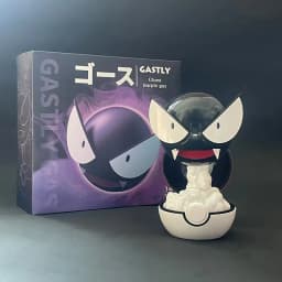 Gastly Ghost Anime Action Figure Humidifier Night Light Collectible Desktop Decoration Model Toy Children Figurine Gift